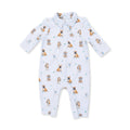 Bestie Dogs Blue - Polo Romper