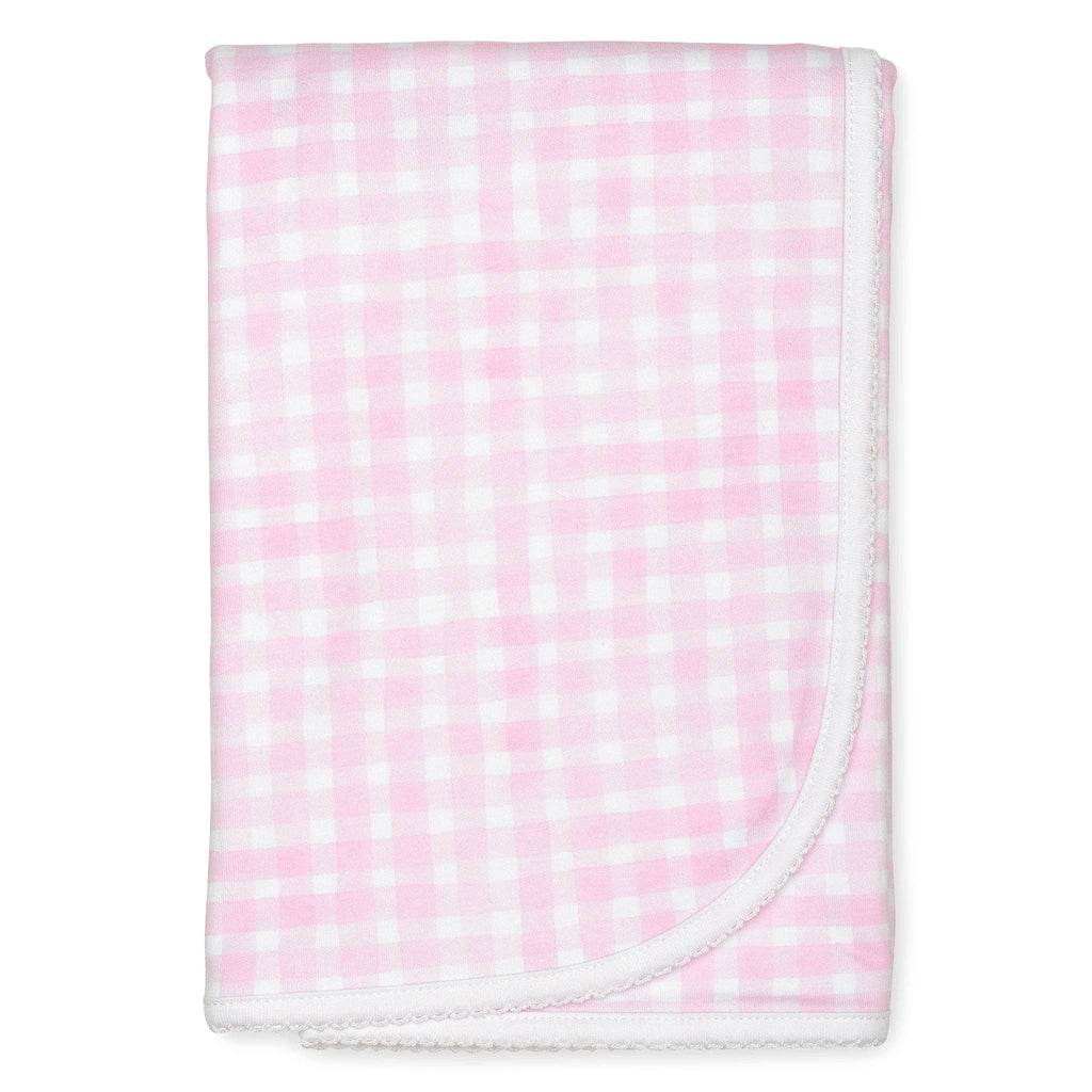 Pink Gingham Blanket