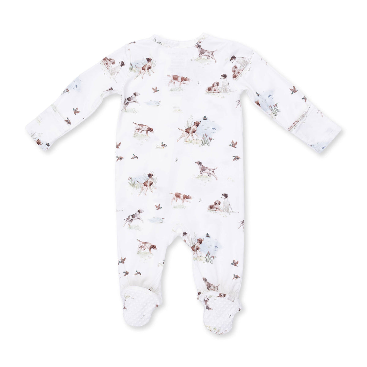Pointer Pups and Duck Buddies - 2 Way Zipper Footie