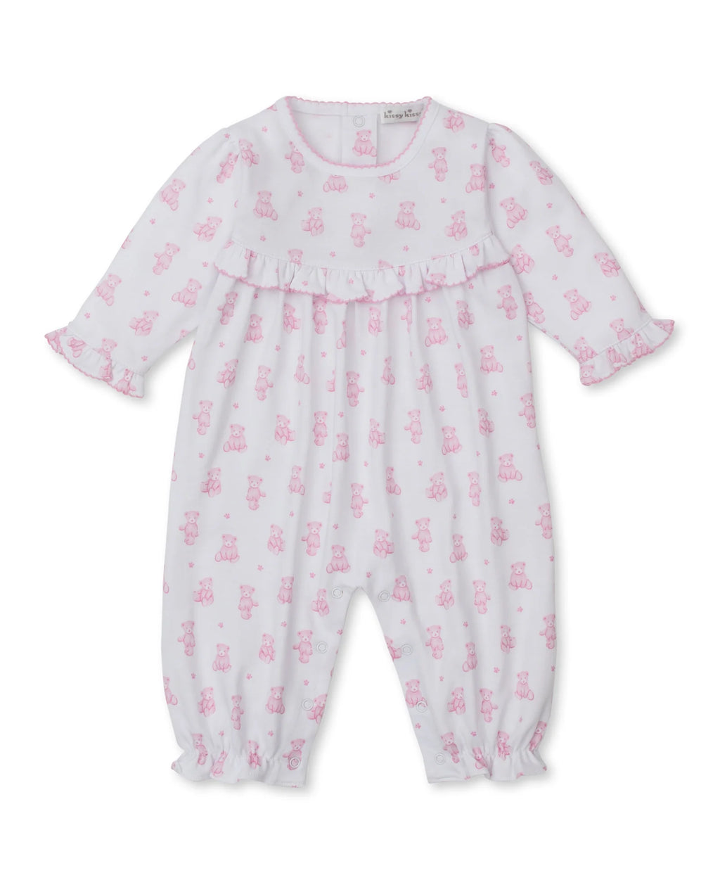 Kissy Kissy- Teddy Bears Pink Playsuit