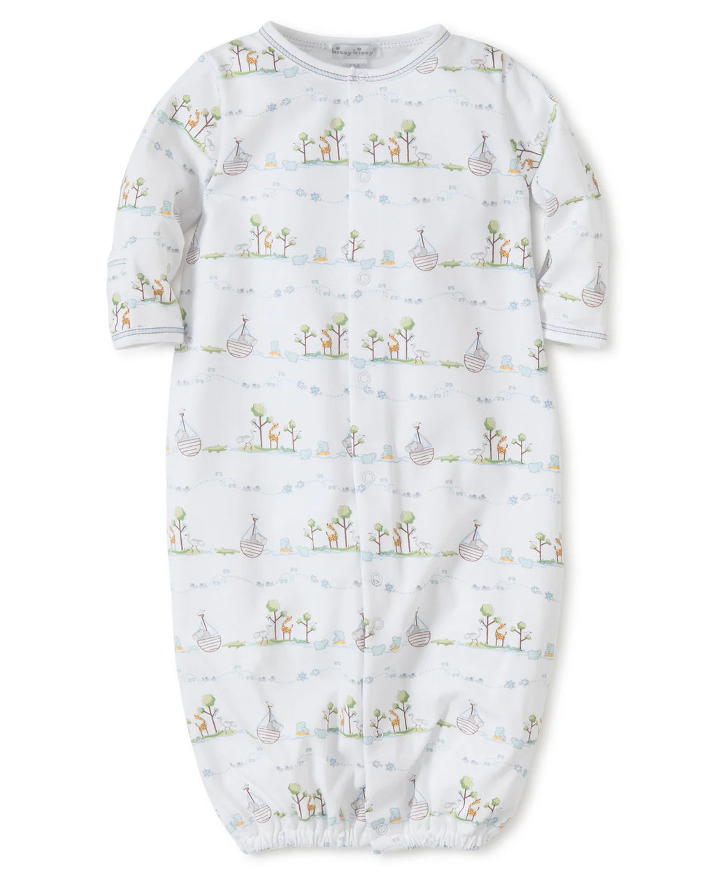 Kissy Kissy- Noah's Print Convertible Gown