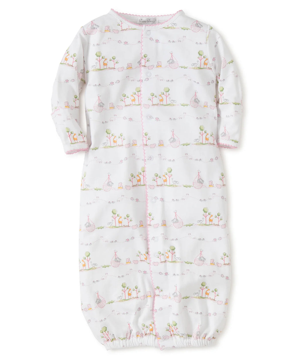 Kissy Kissy- Noah's Print Convertible Gown