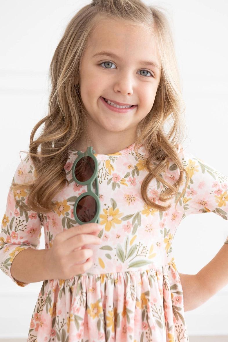 Mila & Rose- Pretty Peachy Twirl Dress