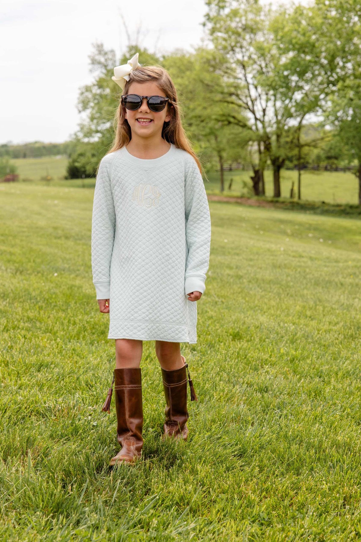 The Beaufort Bonnet Company- Cassidy Comfy Crewneck Dress - Quilted