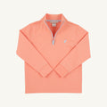 The Beaufort Bonnet Company- Prepletic™ Hayword Half Zip- Seashore Sherbet