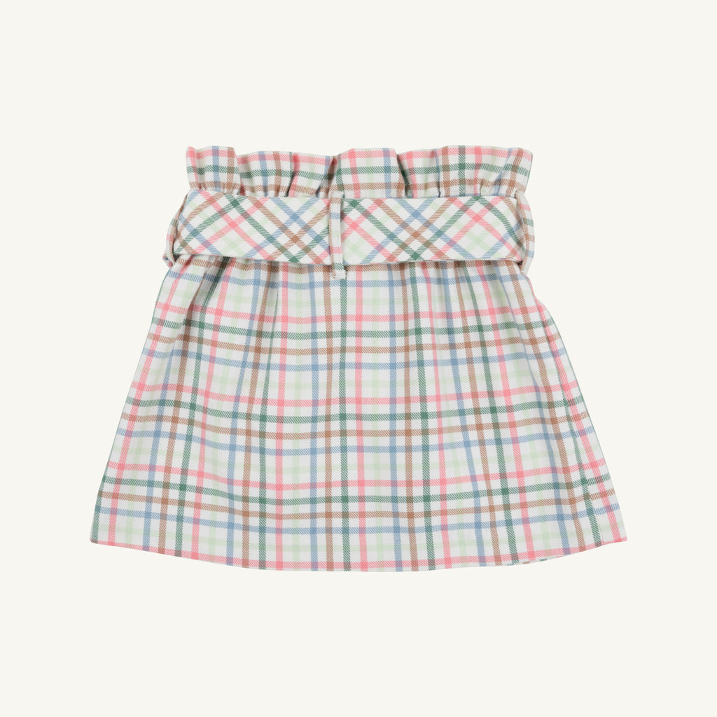 The Beaufort Bonnet Company- Beasley Bow Skirt - Manalapan Plaid
