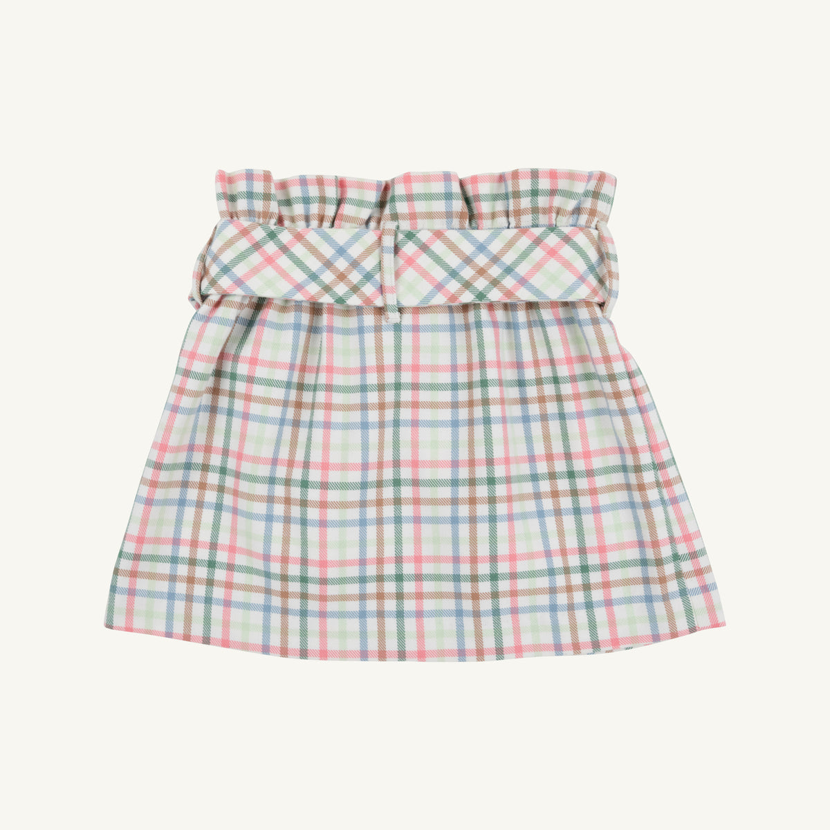 The Beaufort Bonnet Company- Beasley Bow Skirt - Manalapan Plaid