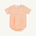 The Beaufort Bonnet Company- Bradford Bubble- Seashore Sherbet Gingham & Worth Avenue White
