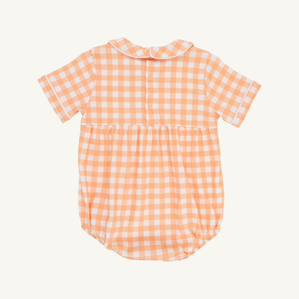 The Beaufort Bonnet Company- Bradford Bubble- Seashore Sherbet Gingham & Worth Avenue White
