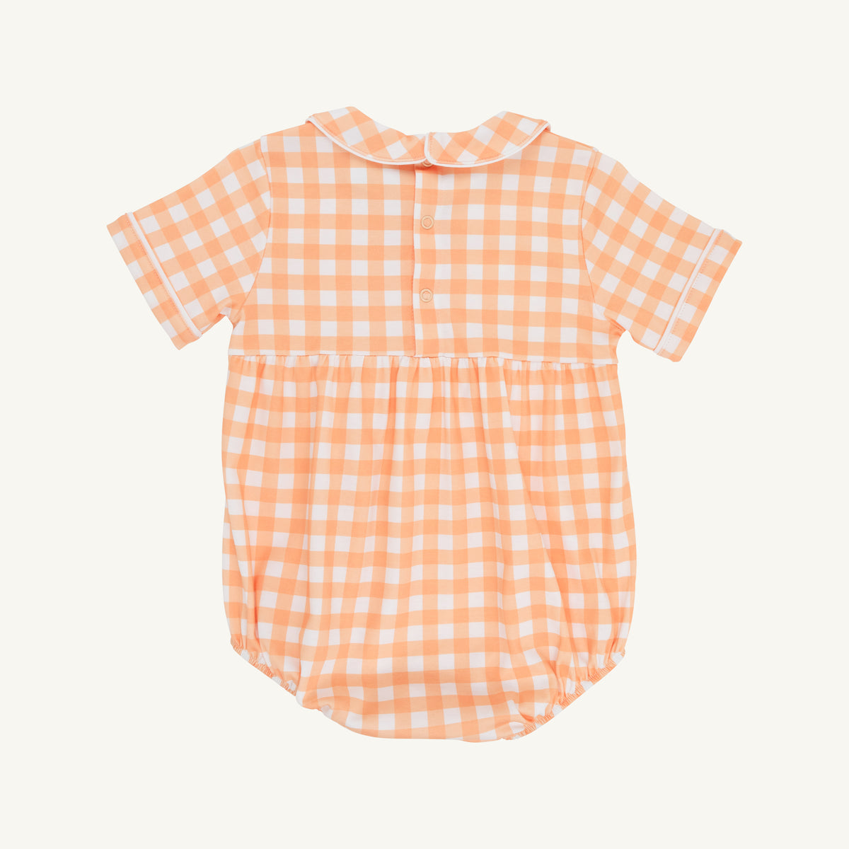 The Beaufort Bonnet Company- Bradford Bubble- Seashore Sherbet Gingham & Worth Avenue White