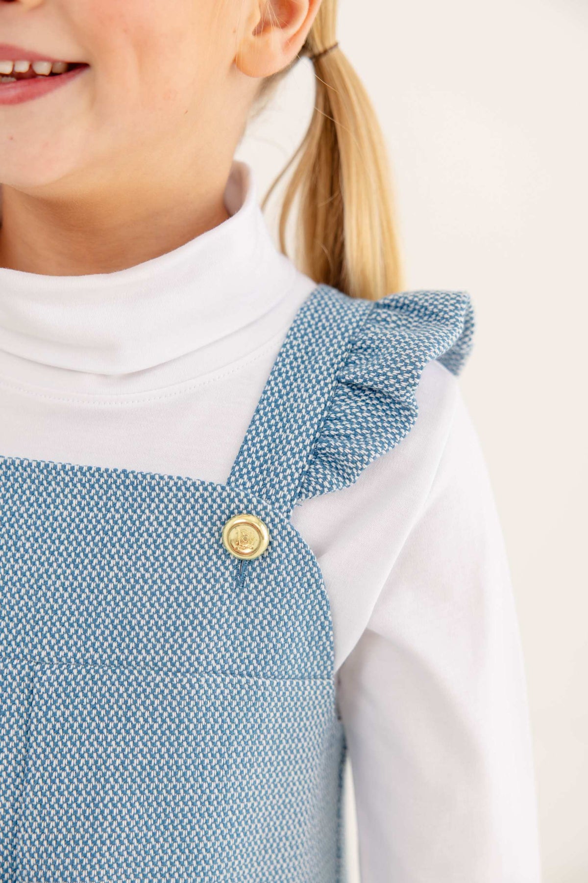 The Beaufort Bonnet Company- Julia Jumper - Barnsley Blue Tweed