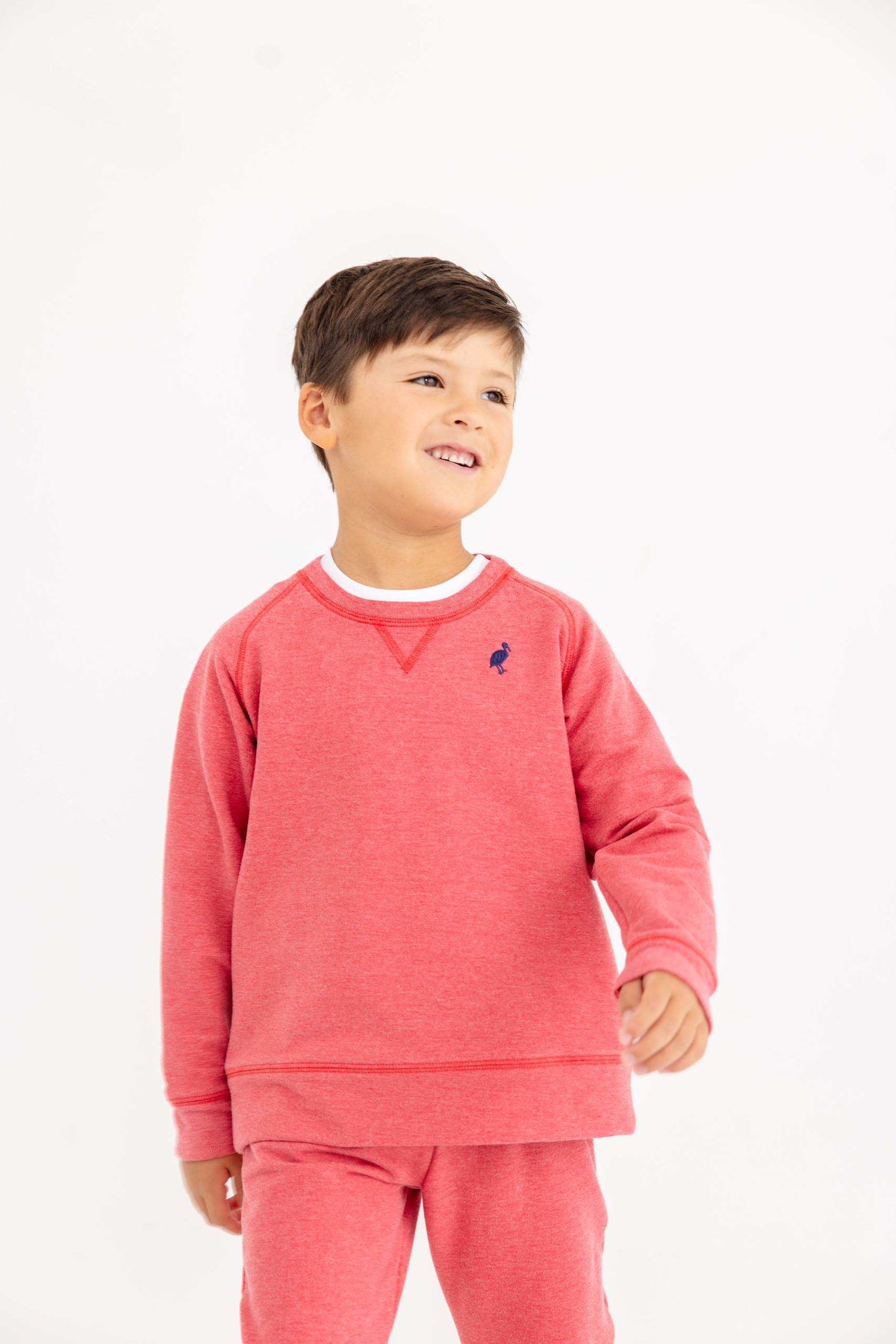 The Beaufort Bonnet Company- Cassidy Comfy Crewneck- Richmond Red