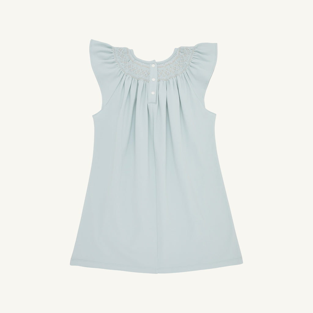 The Beaufort Bonnet Company- Angel Sleeve Sandy Smocked Dress- Pima
